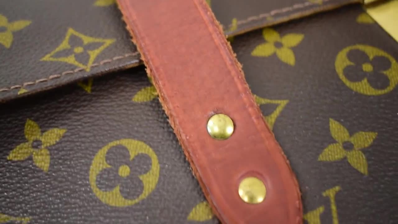Vintage Louis Vuitton Monogram Briefcase | Classic 70s LV Work