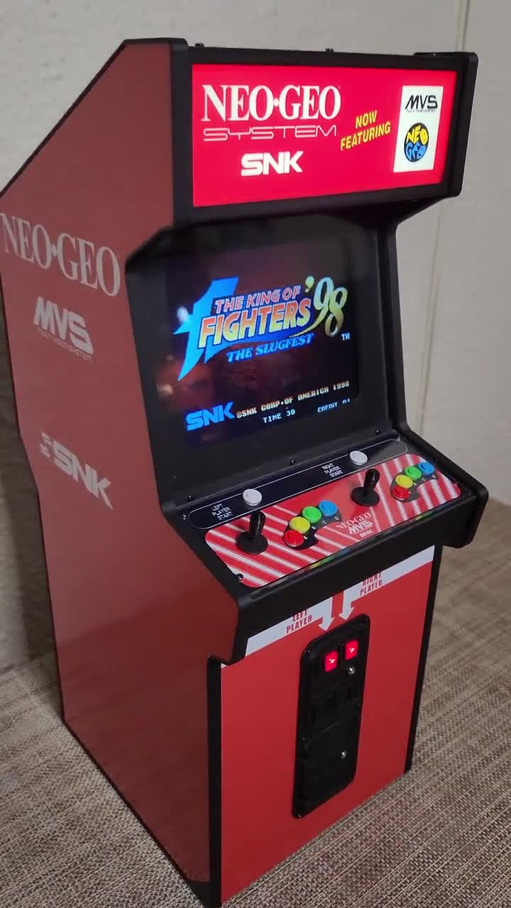 1/4 Scale Neo Geo MVS Arcade Cabinet - Etsy