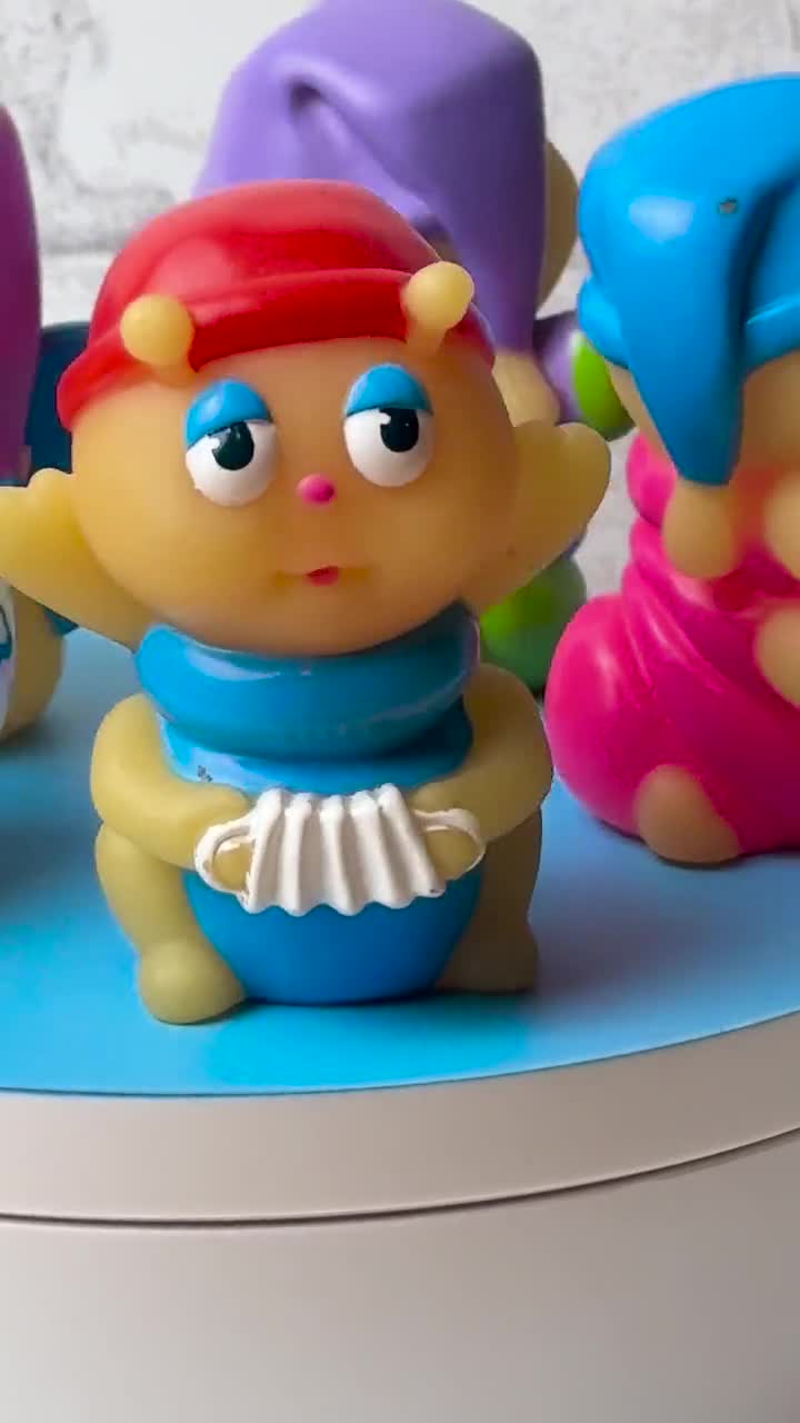 FIGURINE VINTAGE LUCIOLE PLAYSKOOL GLO FRIENDS VERS