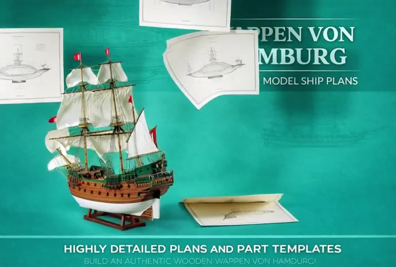 【アル様】専用木製帆船模型　モボ社 Wappen von Hamburg アル様】専用木製帆船模型 モボ社 Wappen von Hamburg Wappen Von