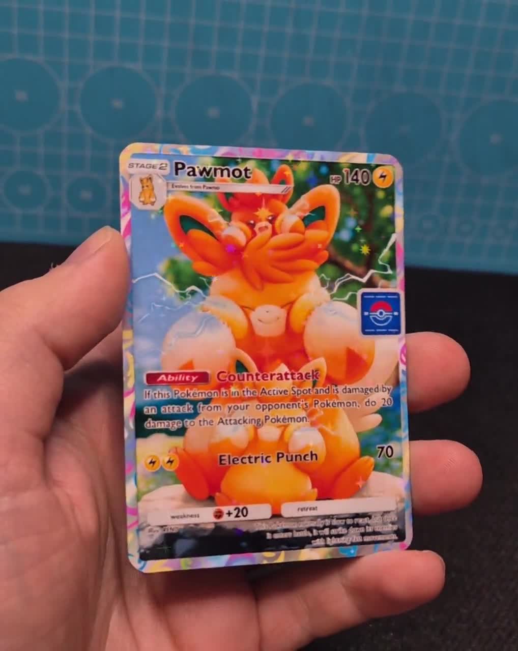 pawmot pokemon card Pawmot ex | Obsidian Flames