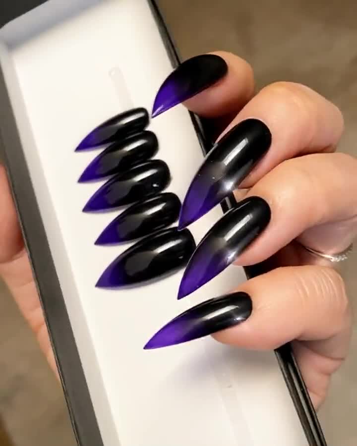 100+ Elegant Purple Nail Designs (2023) - TailoringinHindi
