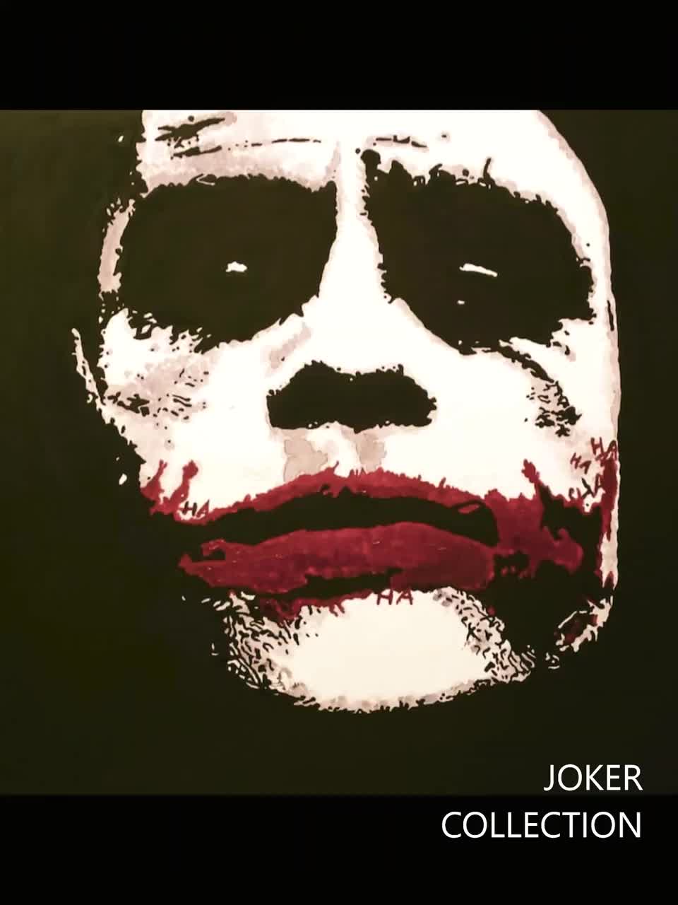 Quadro fai da te modello Joker