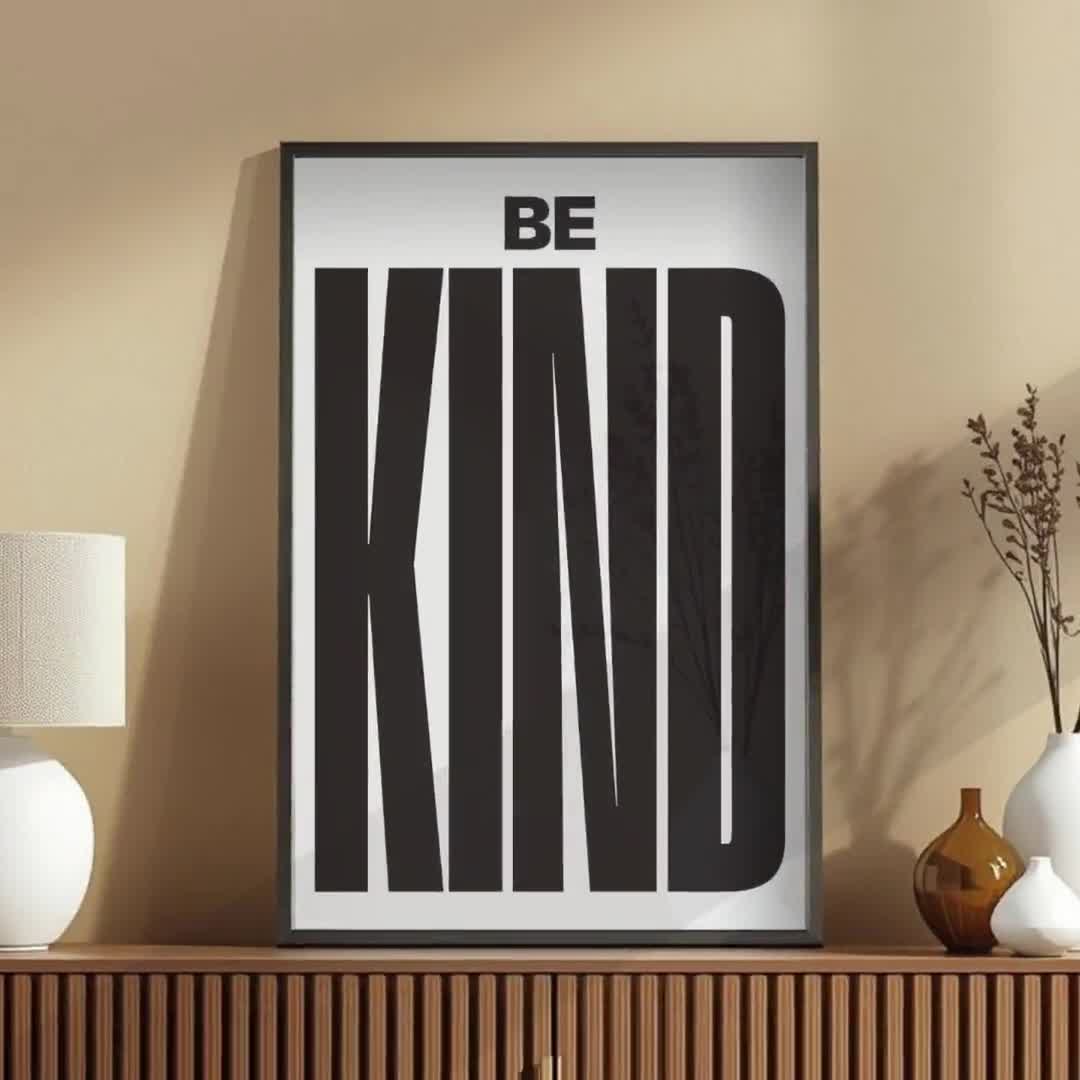 CONSISTENTIE typografie kunst aan de muur, vet rood motiverend afdrukbaar, modern statement kantoordecor video poster