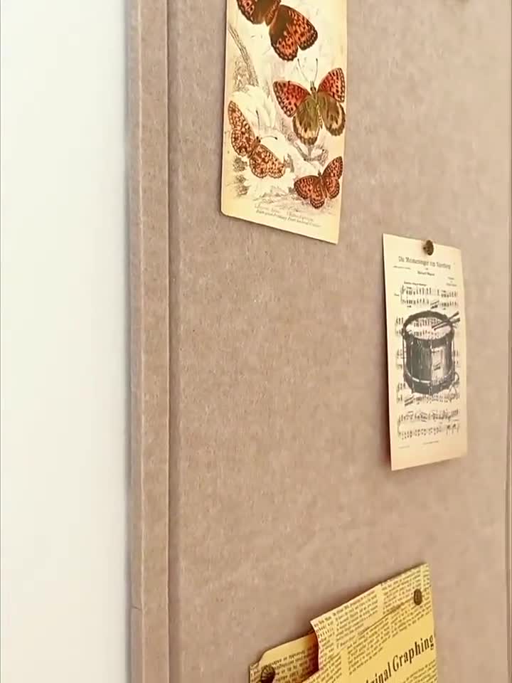 Feel 60 X 40 Cm Large Cork Board, Decorative Cork Wall, 0.9 Cm Thick - View #11