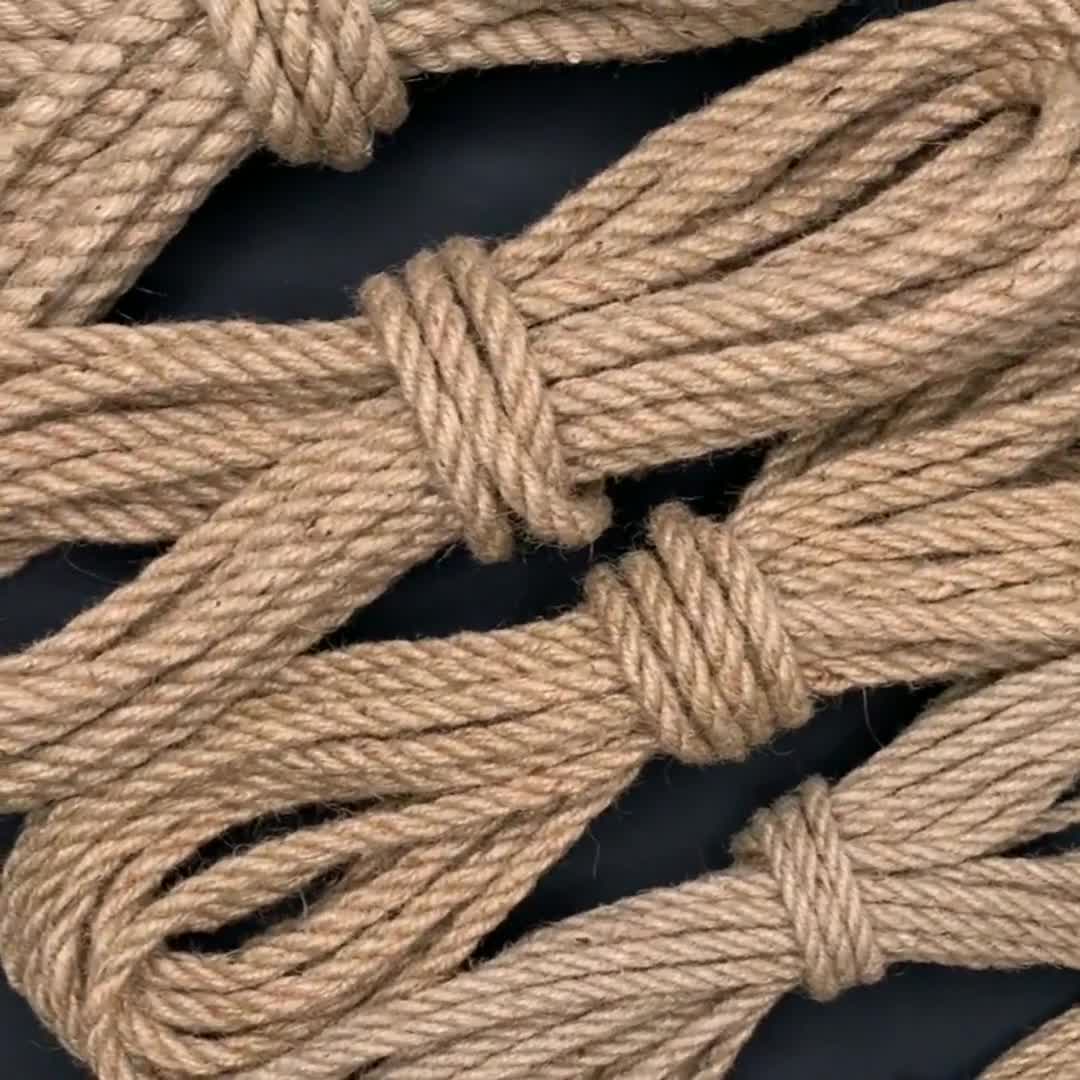 8mm Cotton Braided Rope 30ft, Drawstring Cord, Wall Art Home Decor