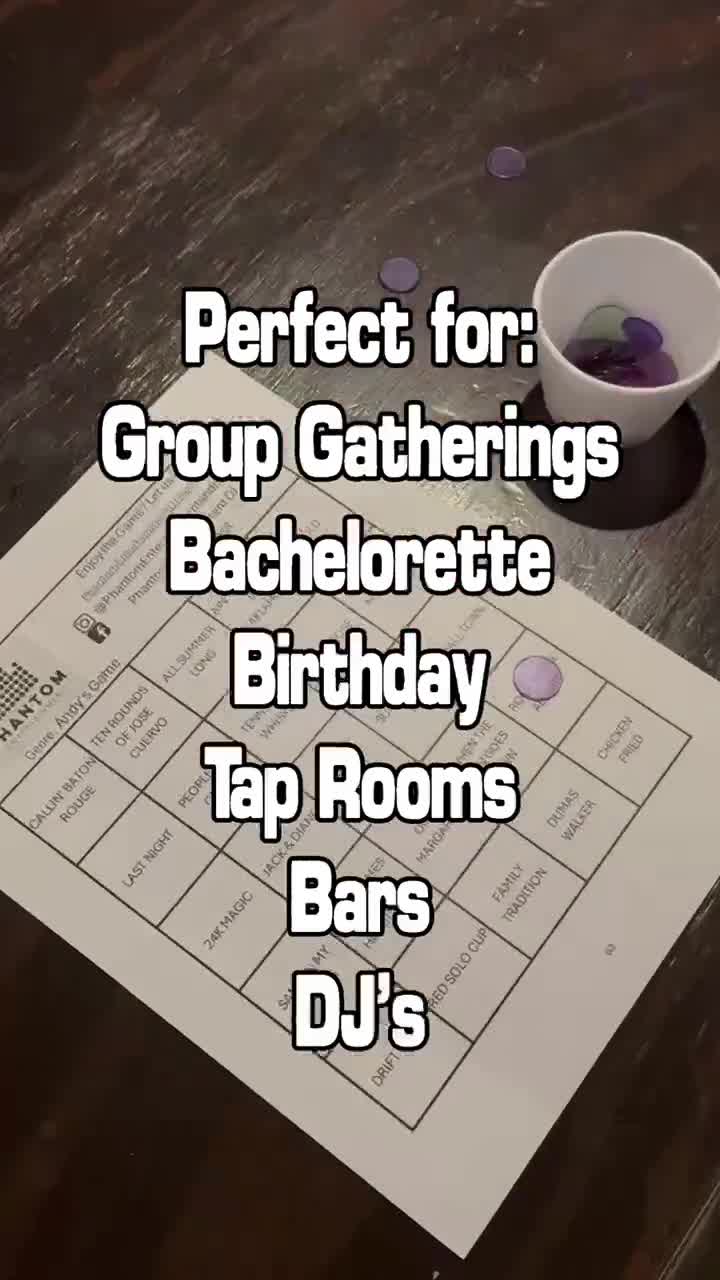 Bingo de música pop de 2020: 75 cartones imprimibles (descarga instantánea) video poster