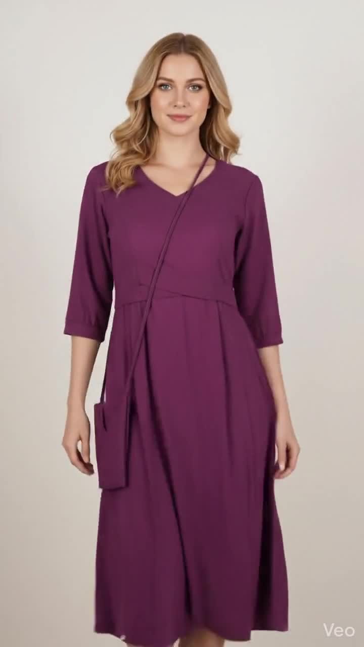 plum midi dress Jessica In Rhea Costa Designed with a bodycon silhouette Arielle Off Shoulder Ruffle Midi
