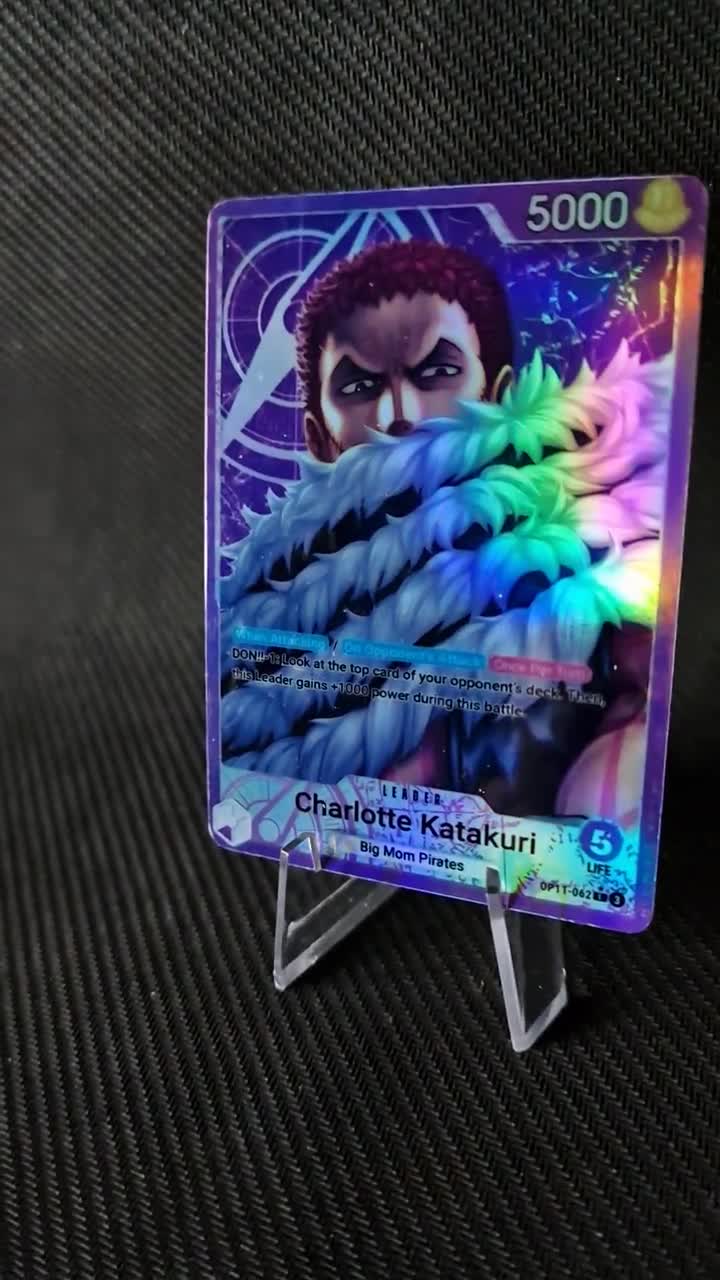 One Piece Proxy Card Leader Holo - Charlotte Katakuri OP11-062 Alt