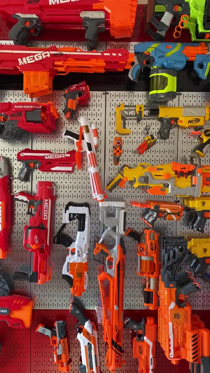 RARE Nerf Blaster Rhino-Fire – Foam Armory #045 – Dual Barrel Motorized Elite Blaster – Discontinued video poster