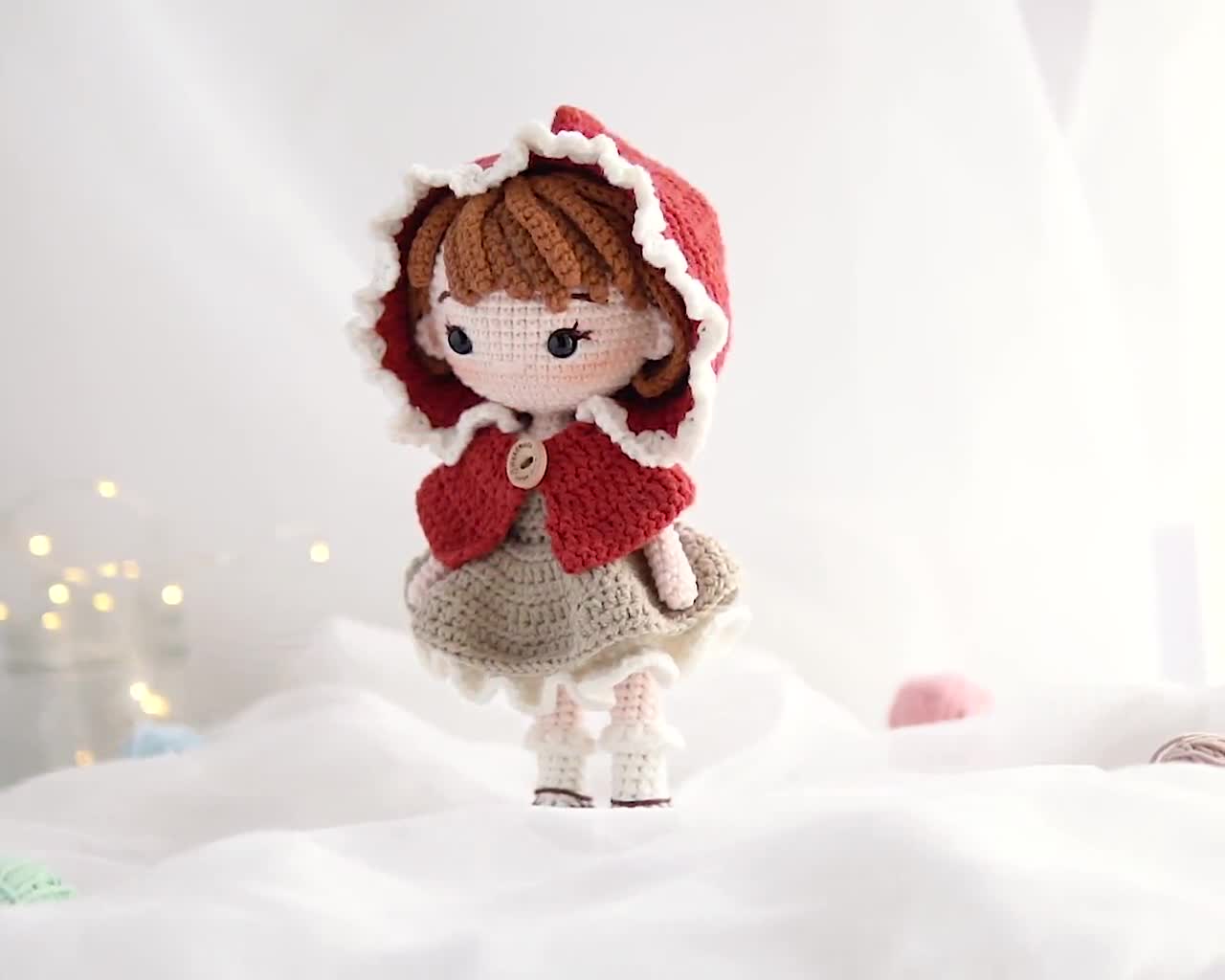 Amigurumi Pattern Doll Crochet for Little Red Riding Hood PDF -  Israel