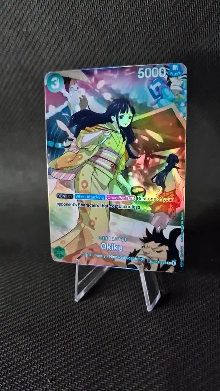 One Piece Proxy Card Holo - Okiku OP01-035 Special Character