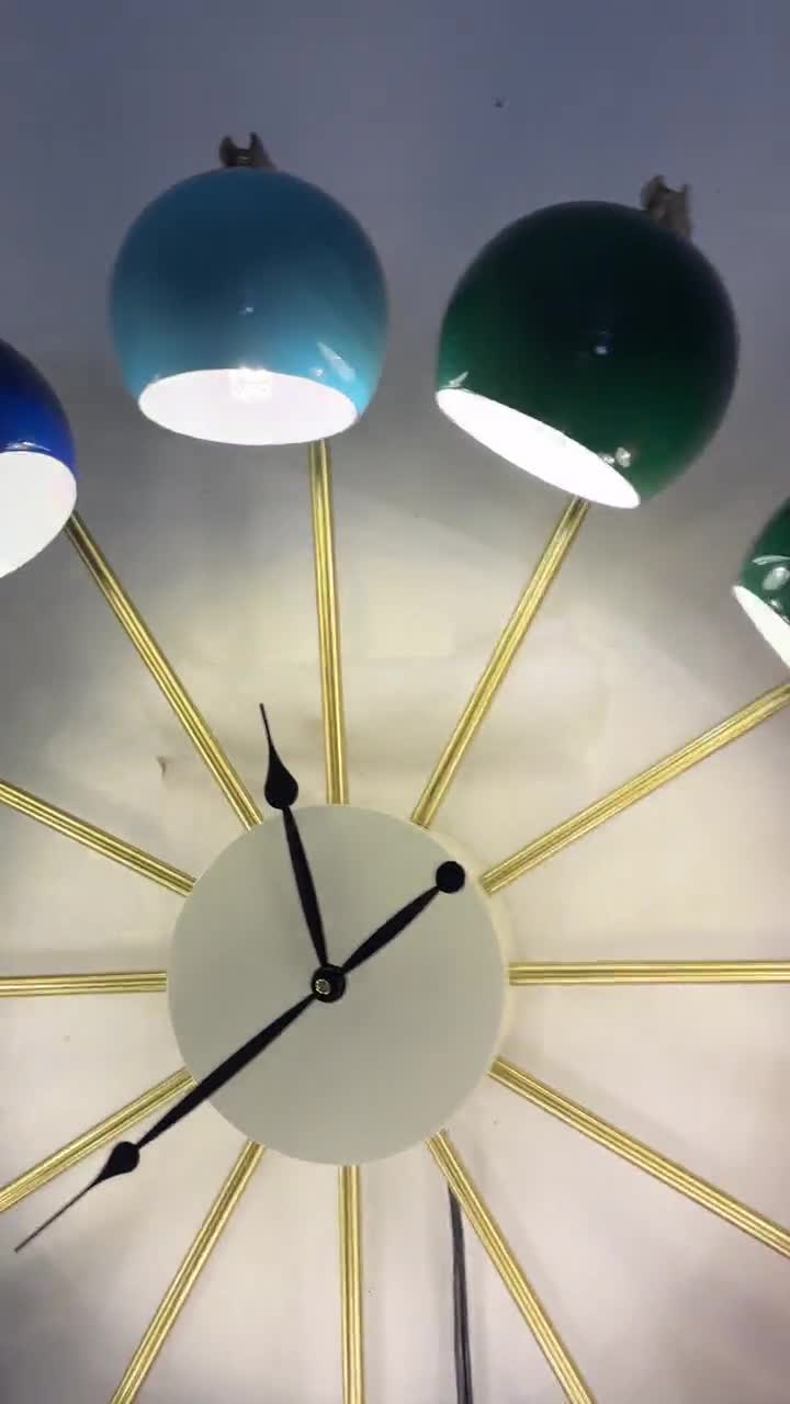 George Nelson Ball Wall Clock Replica | 24