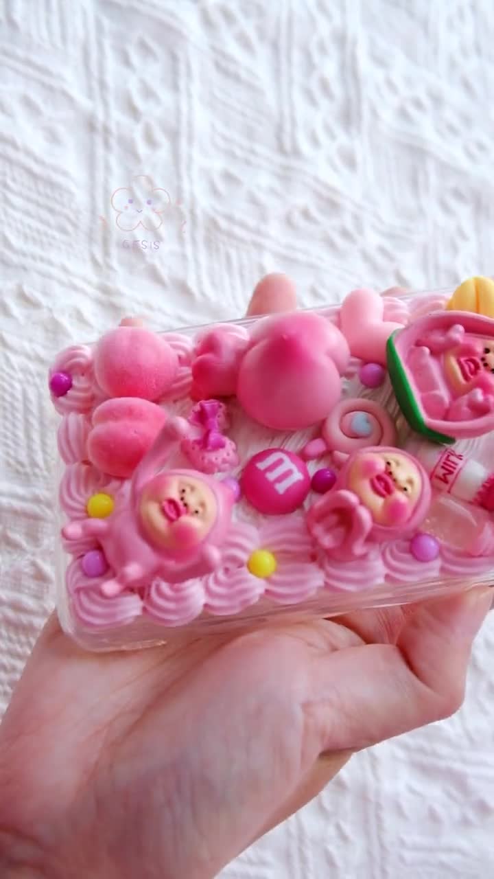 Decoden Phone Case, Cute Kobito Dolls Phone Case, 3D Phone Case