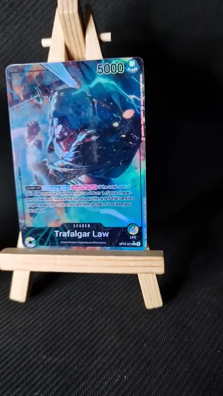 One Piece Proxy Card Holo - Trafalgar Law Leader OP10-022 Alt Art