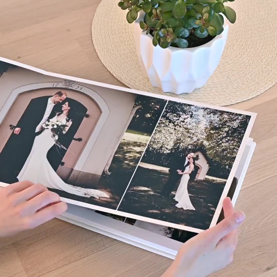 Álbum de fotos de boda profesional - MILK Books