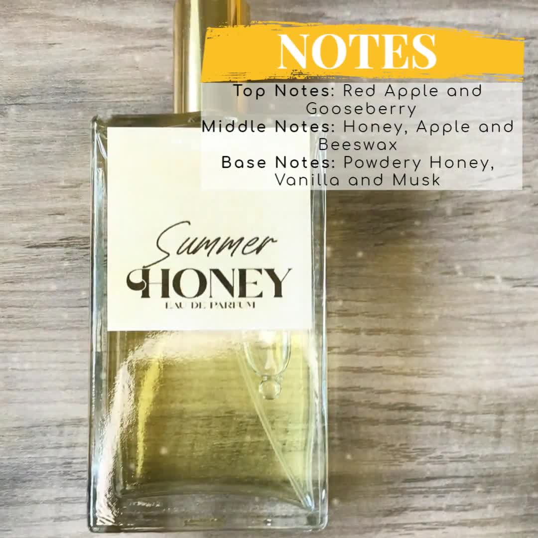 Summer Honey EDP Perfume: Sweet Apple Beeswax Fragrance - Original