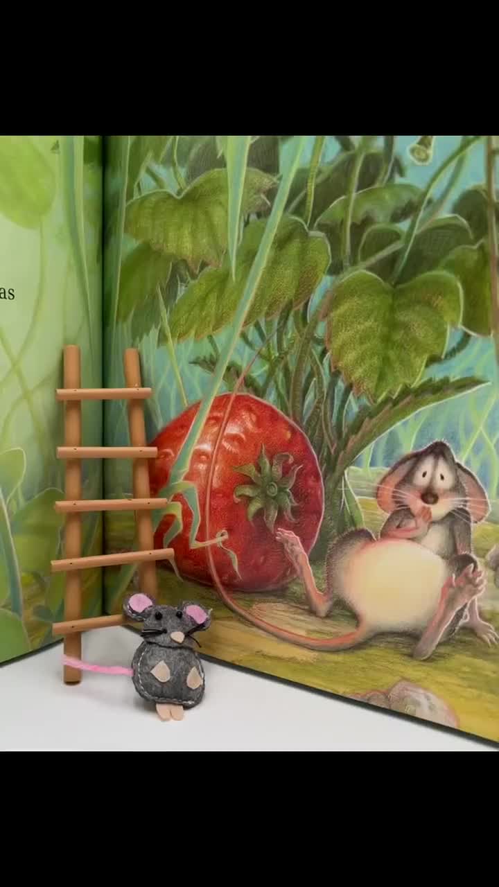 The Little Mouse, the Red Ripe Strawberry and the Big Hungry Bear