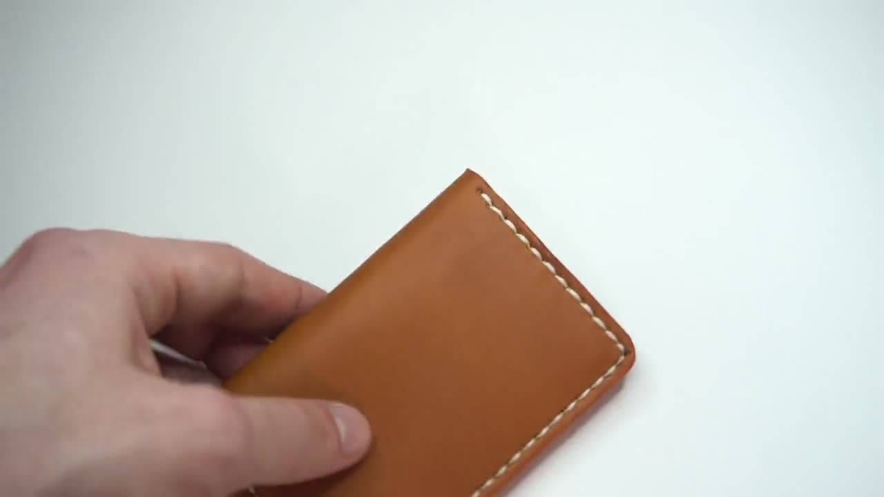 Minimalist Bifold Wallet - LuckySevenleather