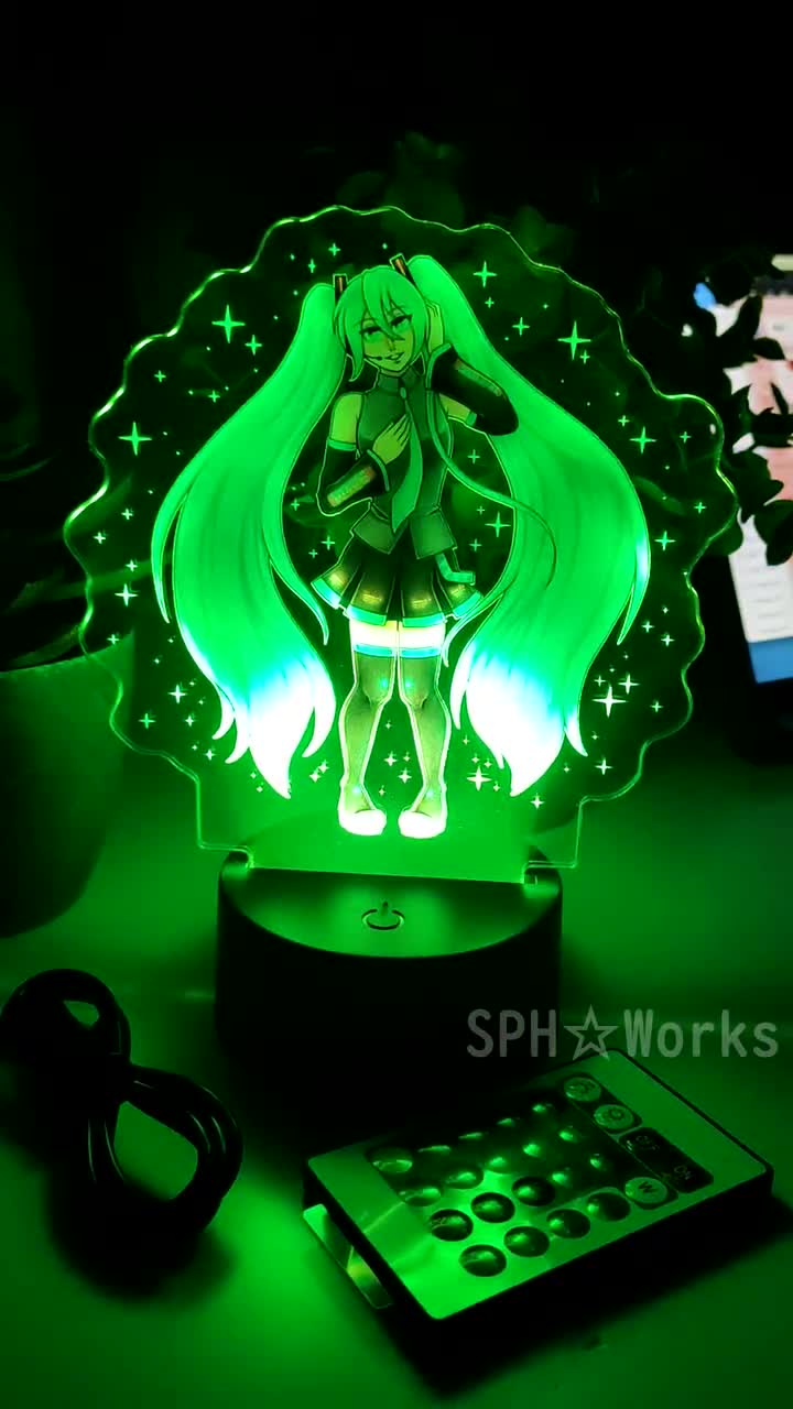 Deltarune VOCALOID Ralsei Darkworld Hatsune Miku Standee RGB