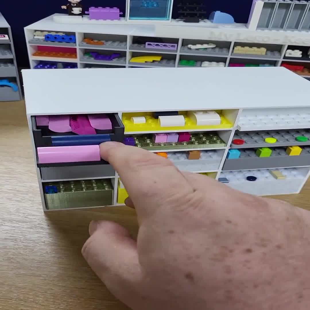 Set de Cajas de Almacenamiento LEGO Storage Drawer Brick 2 Piezas a precio  de socio