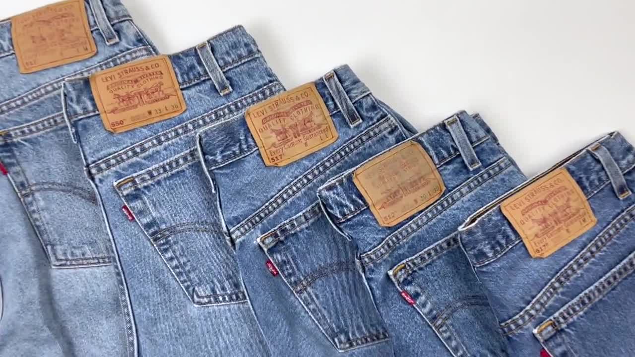 Vintage Levi's Jeans All Sizes High Waisted Jeans 