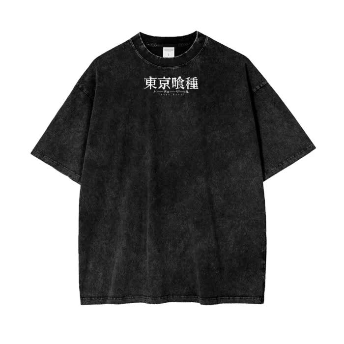 東京喰種トーキョーグール オーバーサイズTシャツ：金木研 アニメ
