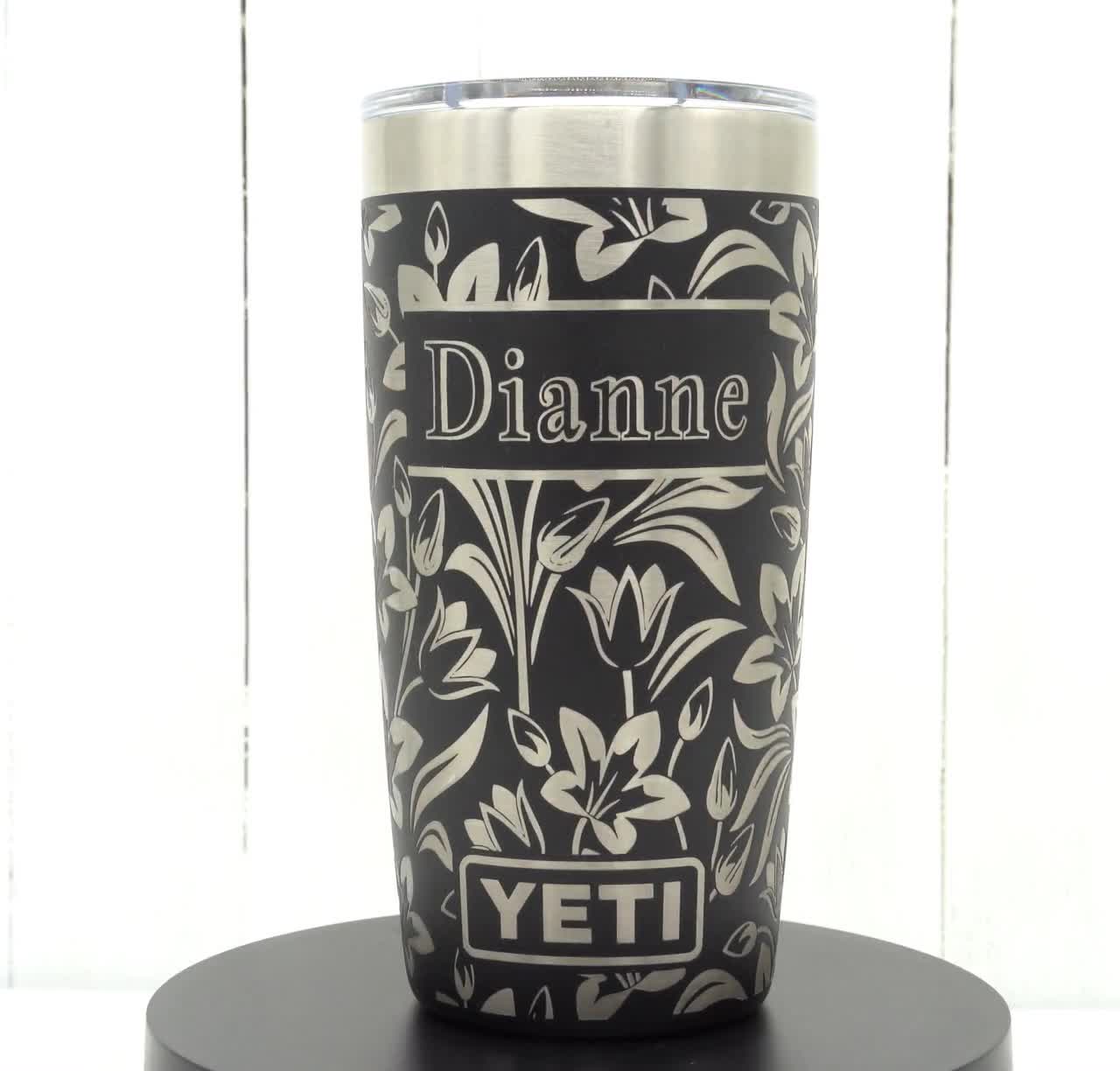 Insulated 20oz Travel Mug with Handle — Raleigh Laser Engraving, Gifts, YETI