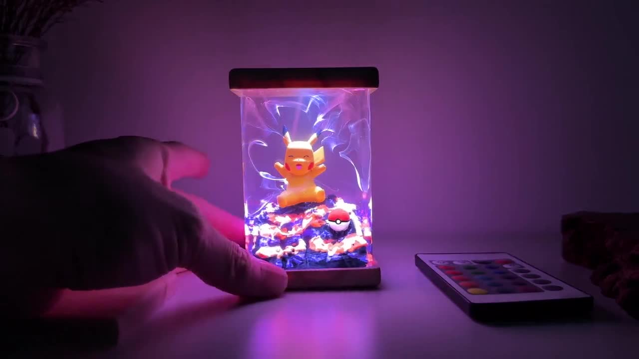 ピカチュウポケモンエポキシランプ、ポケモンギフト、ポケモン