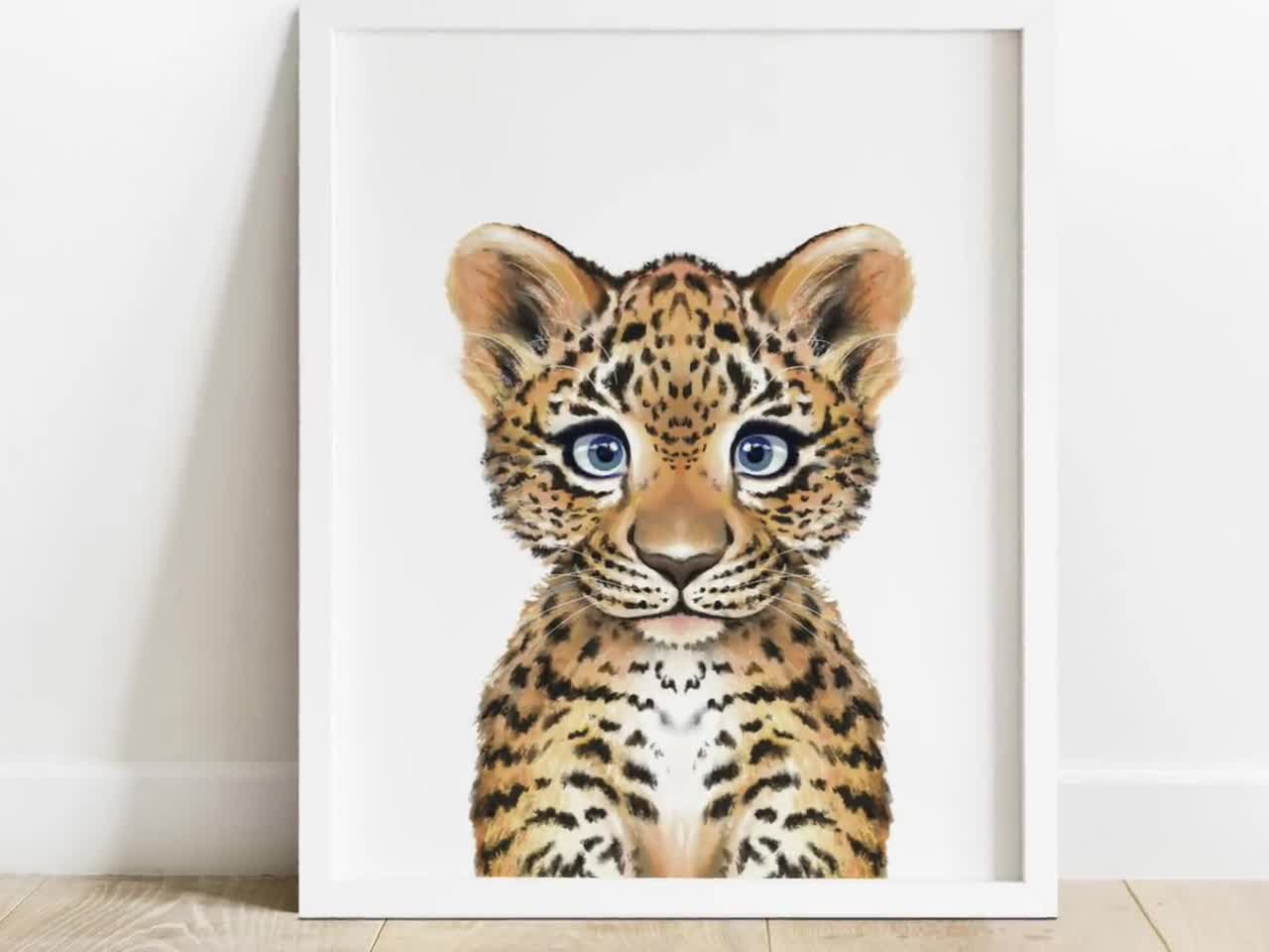 Leopard & Zebra Print Safari Shopping Bags - Cub Bulk