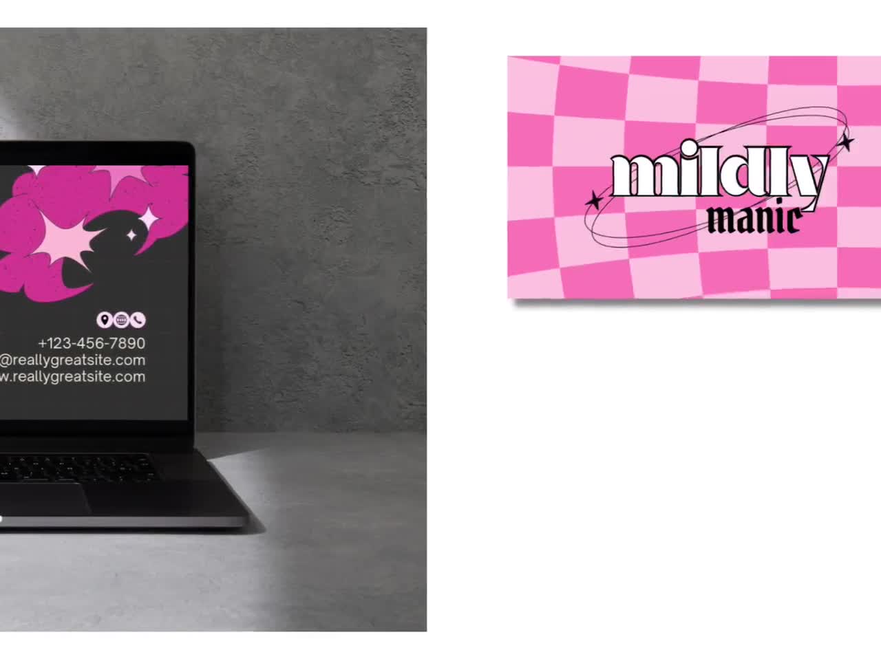 Name Logo Design, Canva Digital Download Template, Logo with Initials video poster