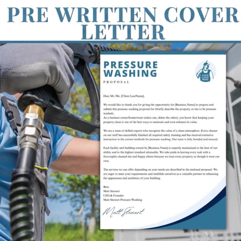 W.E. Pressure Washer Cover