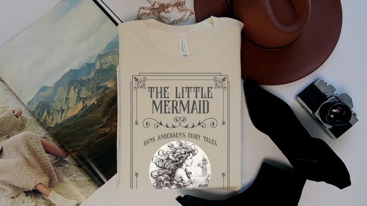 Maglietta della Sirenetta: Fiabe di Hans Andersen, Felpa del Club del Libro video poster