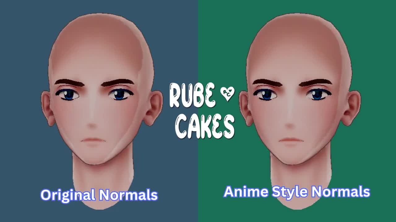 3D Ikemen Anime Head Basemesh / VTuber Customizable Face / VRChat Digital  Manga Head / 3D Modeling Asset / Maya Blender 3DS Max / Anime Boy