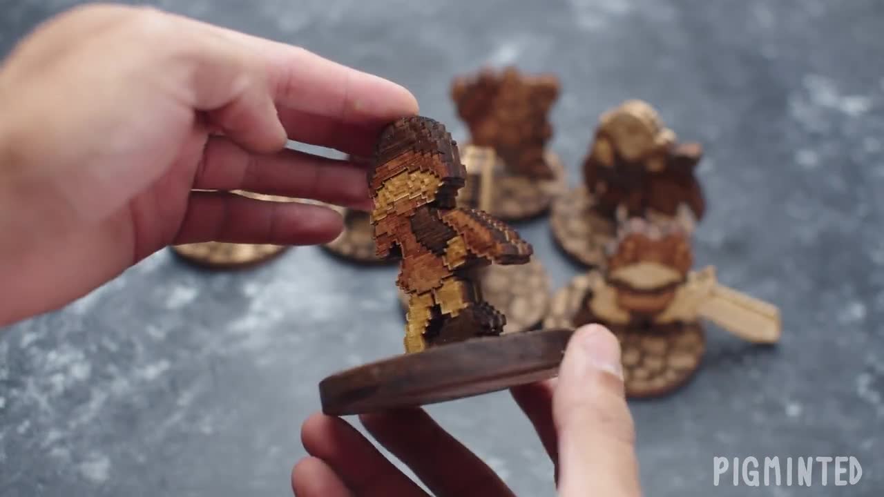 3d Wooden Lucca from Chrono Trigger