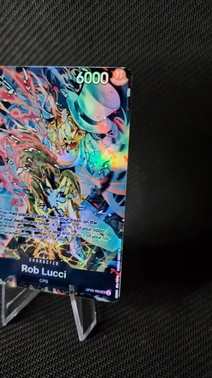One Piece Proxy Card Holo - Rob Lucci OP05-093 Memorial Collection