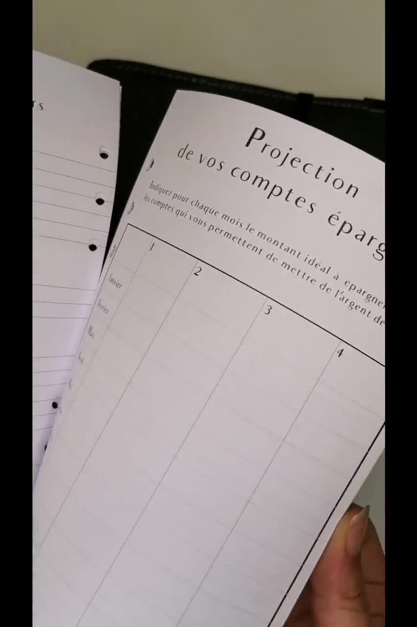 Mon cahier pour faire mes comptes! Visuel et pratique!  Cahier de compte,  Planificateur de budget, Faire ses comptes