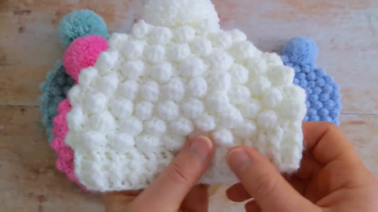 How to Attach a Pom Pom to a Hat - Maisie and Ruth