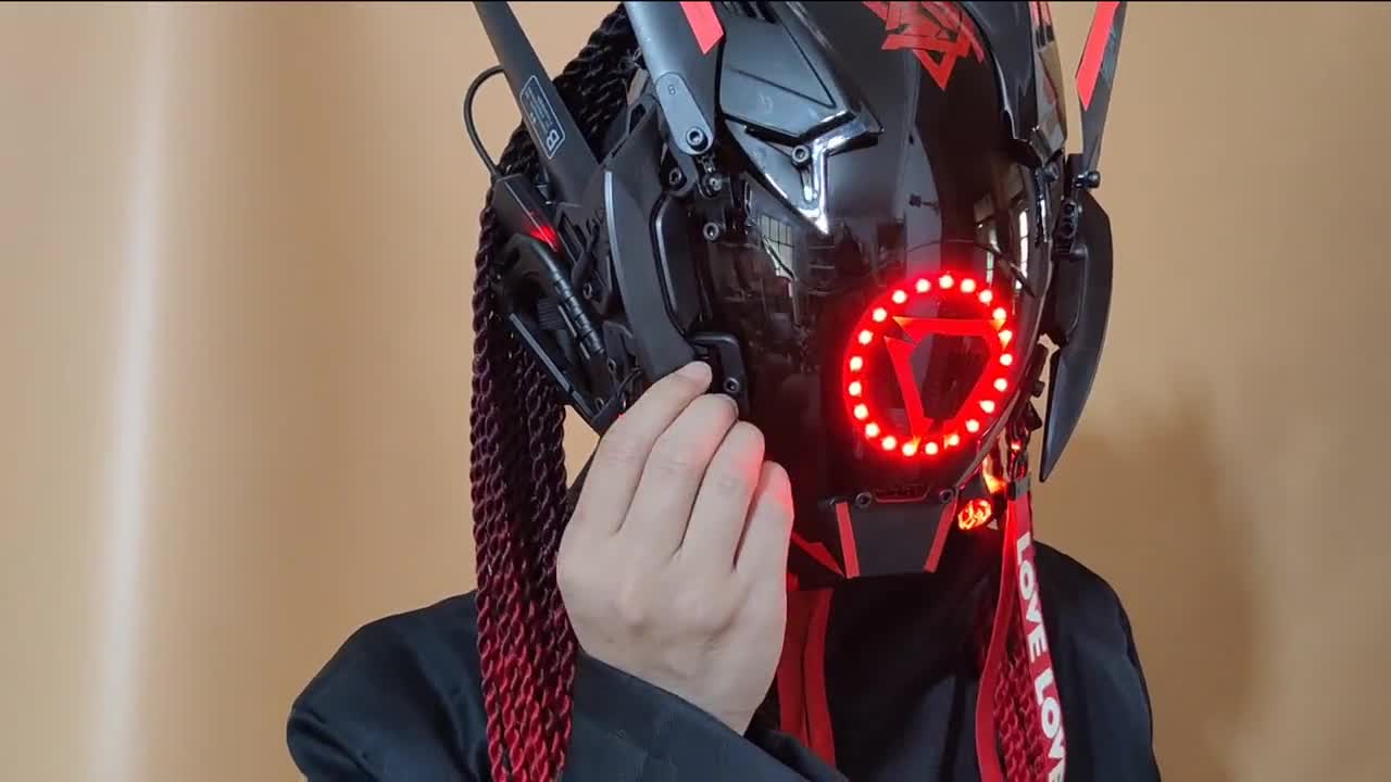 Cyberpunk Gundam Cosplay Maschera -  Italia  Cyberpunk, Cyberpunk  aesthetic, Cyberpunk helmet