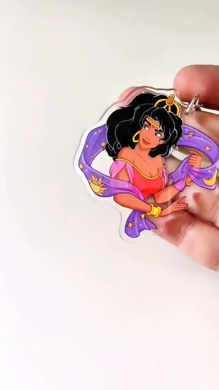 Esmeralda - The Hunchback of Notre Dame - Disney Keychain (6 cm), accessory  / Esmeralda Disney