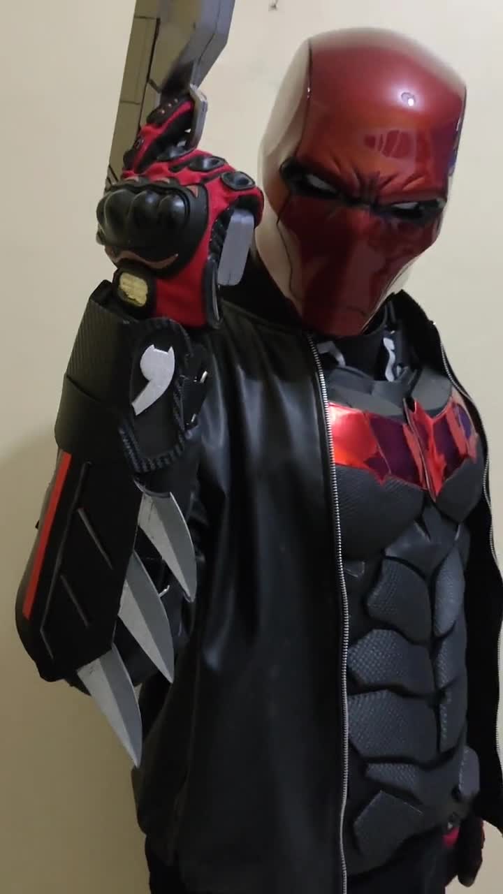 Red Hood Cosplay / Red Hood Costume / Red Hood Armor