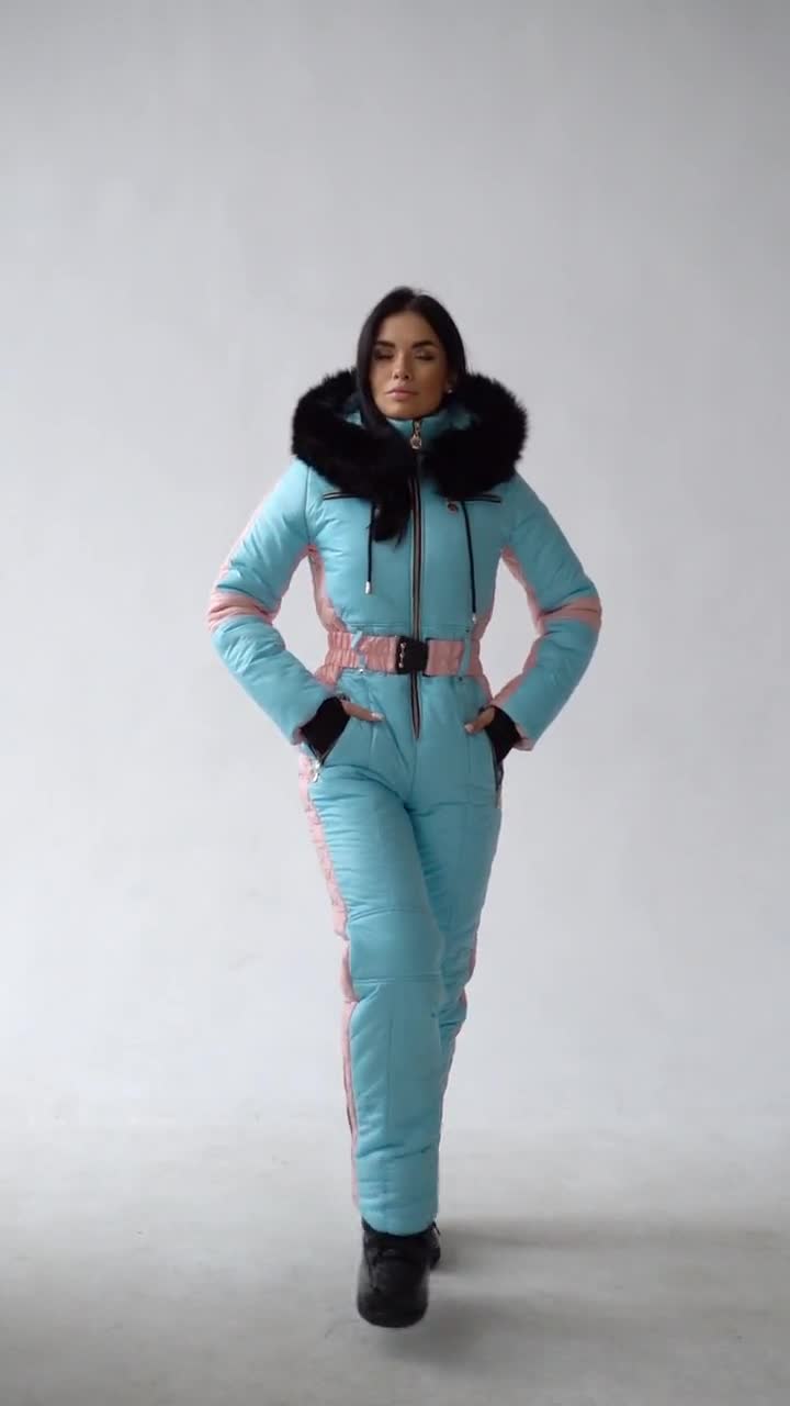 One Piece Ski Suit Womens Snowsuit Ski Suit for Women Warm