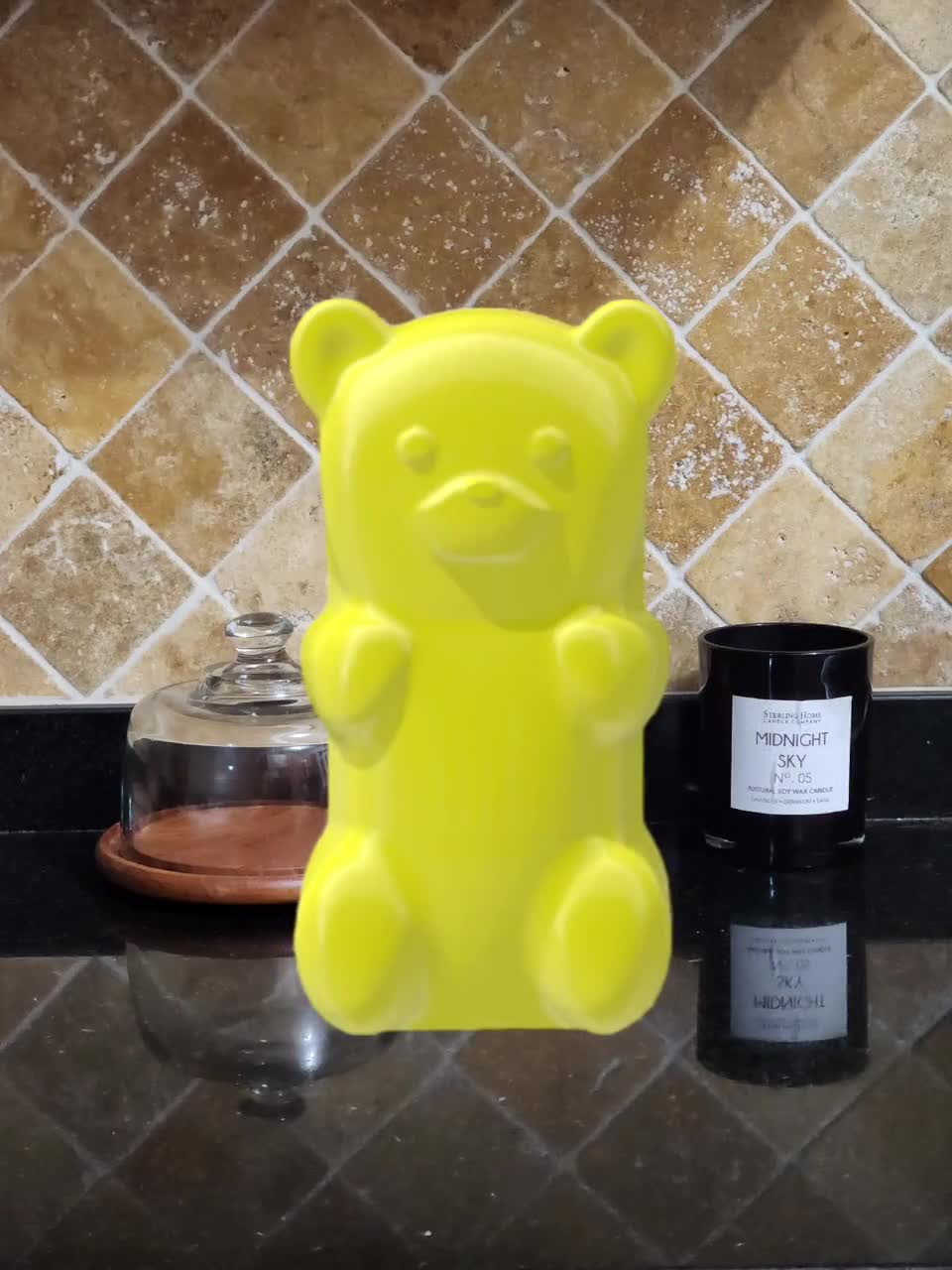 Small Gummy Bear Decor Different Themes 