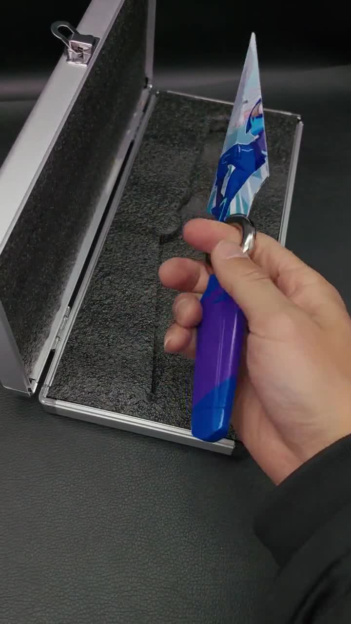 Valorant Jett ナイフ Kunai Go Volume 1 ナイフ ハンドメイド メタル