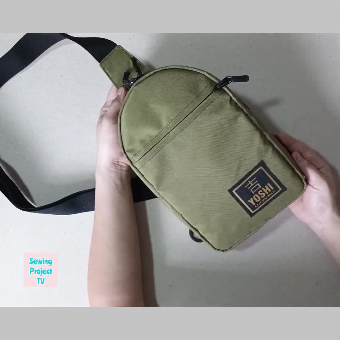 Trendy Sling Bag PDF Sewing Pattern Digital File Instant