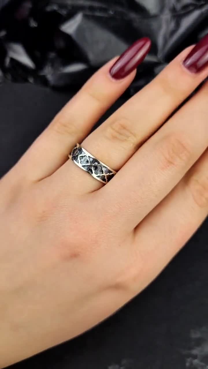 Jeulia Amore Infinito Anelli Intrecciato Per Coppia Fedi Nuziali In Argento Sterling