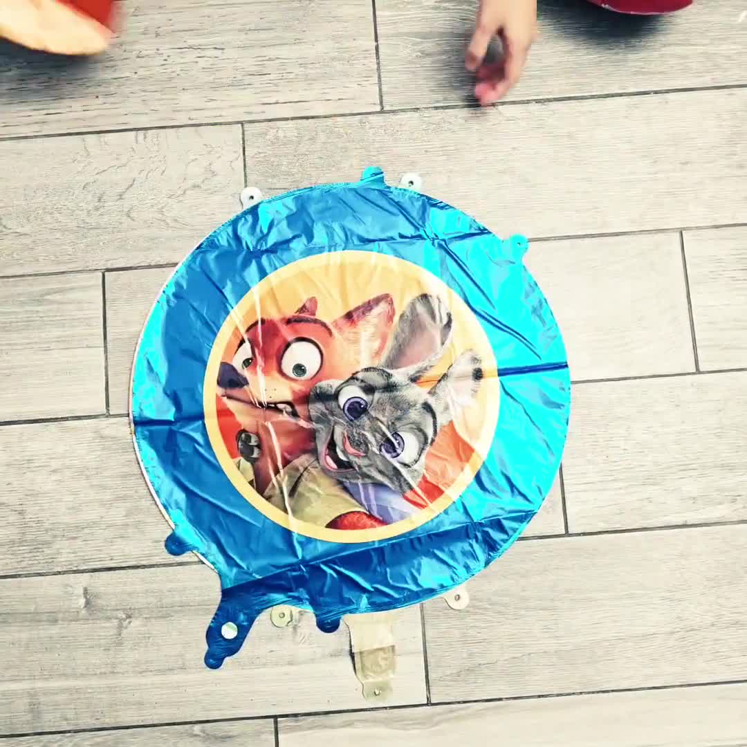 Zootopia Bouquet latex foil balloons for Theme party decoration centerpiece happy birthday supplies baby shower boy girl idea video poster