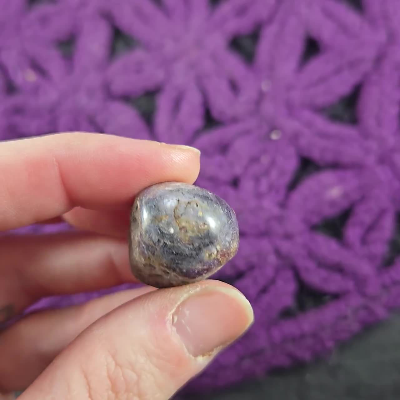 Star Ruby Raw Polished Tip Wand Crystal Stone Small Natural Rubies silver shimmer video poster