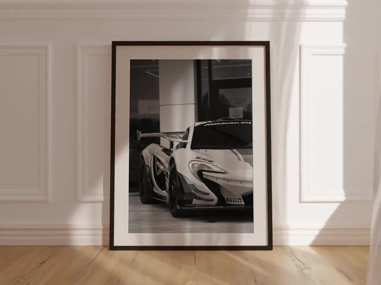 Printable Mclaren Wall Art, Supercar Poster, Car Photography, Man