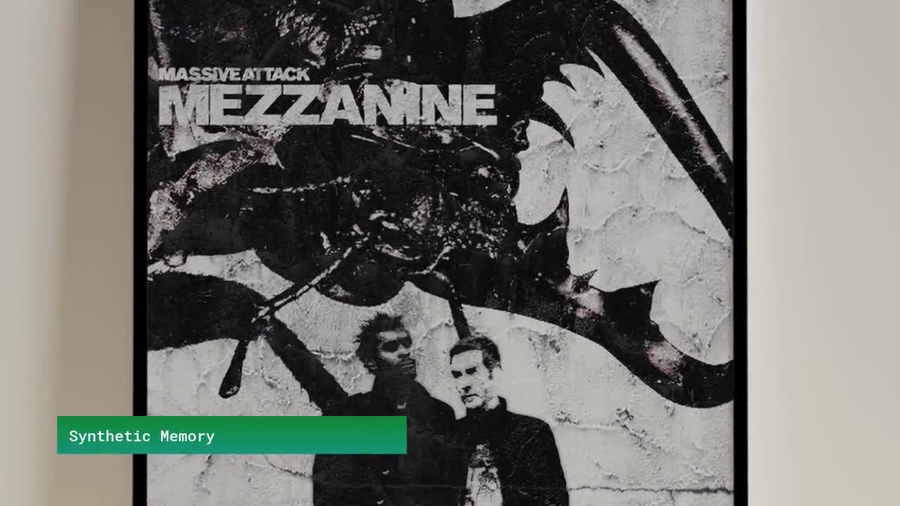 Massive Attack Mezzanine Poster Trip Hop Wall Art Digital Download